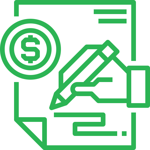 contract Financiamientos de vehículos (Icono)